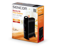 Sencor Elektryczny grzejnik olejowy SOH 2107BK - 1476964 - zdjęcie 2
